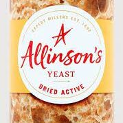 ALLINSON'S YEAST DRIED ACTIVE