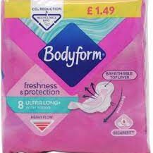 BODY FORM 8 FRESHNESS & PROTECTION HEAVY FLOW