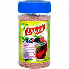 EKLAND GRANULATED TEA DRINK WITH MULTIFRUIT FLAVOUR AND VITAMINS