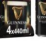 GUINNESS DRAUGHT STOUT BEER 4X440ML