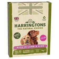 HARRINGTONS THE NATURAL CHOICE RICH IN LAMB & RICE