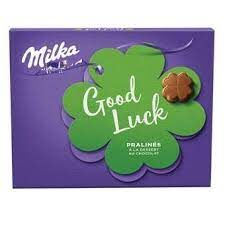 I LOVE MILKA GOOD LUCK