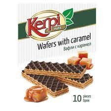 KERPI NUTS WAFER WITH CARAMEL