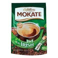 MOKATE WITH ROASTED COFFEE 3 IN 1 IRISH CREAM FLAVOUR