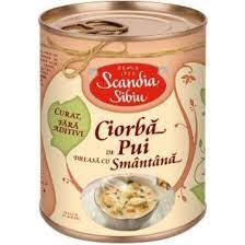 SCANDIA SIBIU CHICKEN SOUP WITH SOUR CREAM